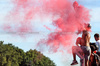 GP ITALIA, Circuit Atmosfera - fans at the podium.

07.09.2025. Formula 1 World Championship, Rd 16, Italian Grand Prix, Monza, Italy, Gara Day.

- www.xpbimages.com, EMail: requests@xpbimages.com © Copyright: Bearne / XPB Images