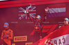 GP ITALIA, The podium (L to R): Lando Norris (GBR) McLaren, second; Max Verstappen (NLD) Red Bull Racing, vincitore; Oscar Piastri (AUS) McLaren, third.

07.09.2025. Formula 1 World Championship, Rd 16, Italian Grand Prix, Monza, Italy, Gara Day.

- www.xpbimages.com, EMail: requests@xpbimages.com © Copyright: Bearne / XPB Images