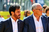 GP ITALIA, (L to R): Mohammed Bin Sulayem (UAE) FIA President with Stefano Domenicali (ITA) Formula One President e CEO.

07.09.2025. Formula 1 World Championship, Rd 16, Italian Grand Prix, Monza, Italy, Gara Day.

- www.xpbimages.com, EMail: requests@xpbimages.com © Copyright: Batchelor / XPB Images