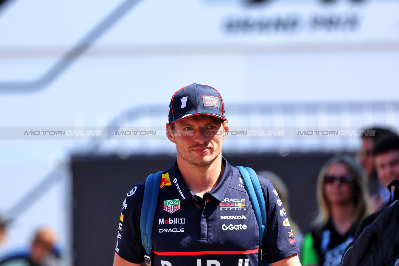 GP ITALIA, Max Verstappen (NLD) Red Bull Racing.

04.09.2025. Formula 1 World Championship, Rd 16, Italian Grand Prix, Monza, Italy, Preparation Day.

 - www.xpbimages.com, EMail: requests@xpbimages.com © Copyright: Rew / XPB Images