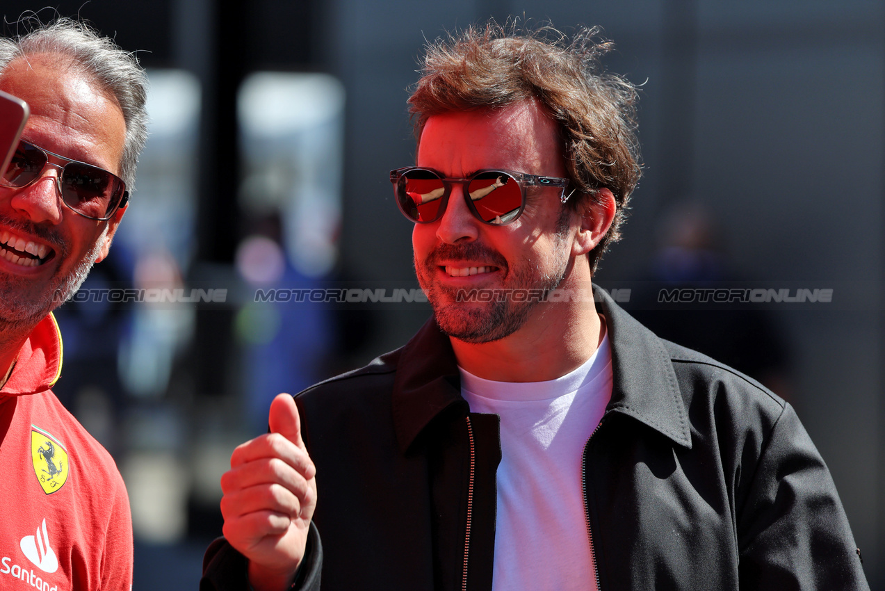 GP ITALIA, Fernando Alonso (ESP) Aston Martin F1 Team.

04.09.2025. Formula 1 World Championship, Rd 16, Italian Grand Prix, Monza, Italy, Preparation Day.

 - www.xpbimages.com, EMail: requests@xpbimages.com © Copyright: Rew / XPB Images