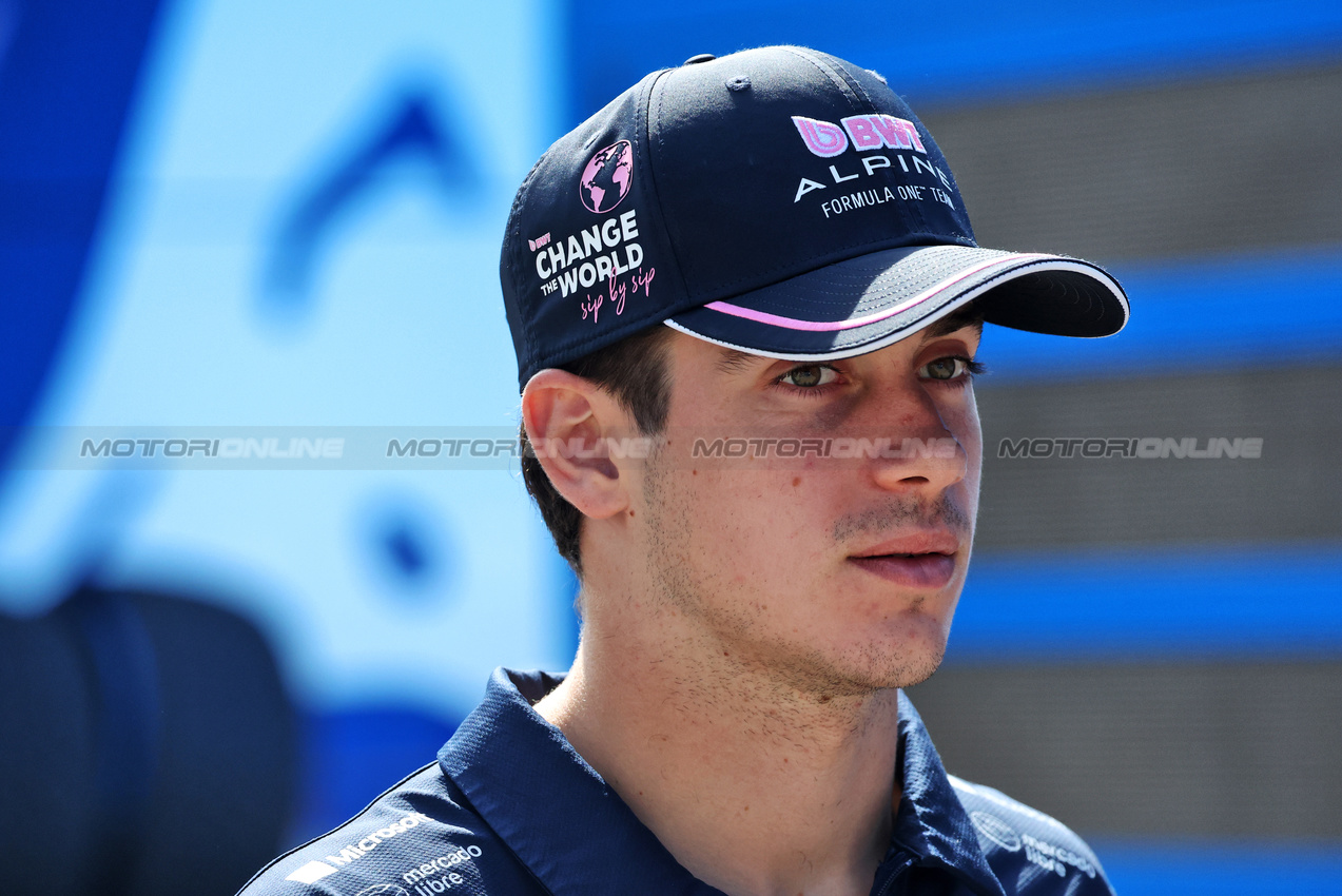 GP ITALIA, Franco Colapinto (ARG) Alpine F1 Team.

04.09.2025. Formula 1 World Championship, Rd 16, Italian Grand Prix, Monza, Italy, Preparation Day.

- www.xpbimages.com, EMail: requests@xpbimages.com © Copyright: Bearne / XPB Images