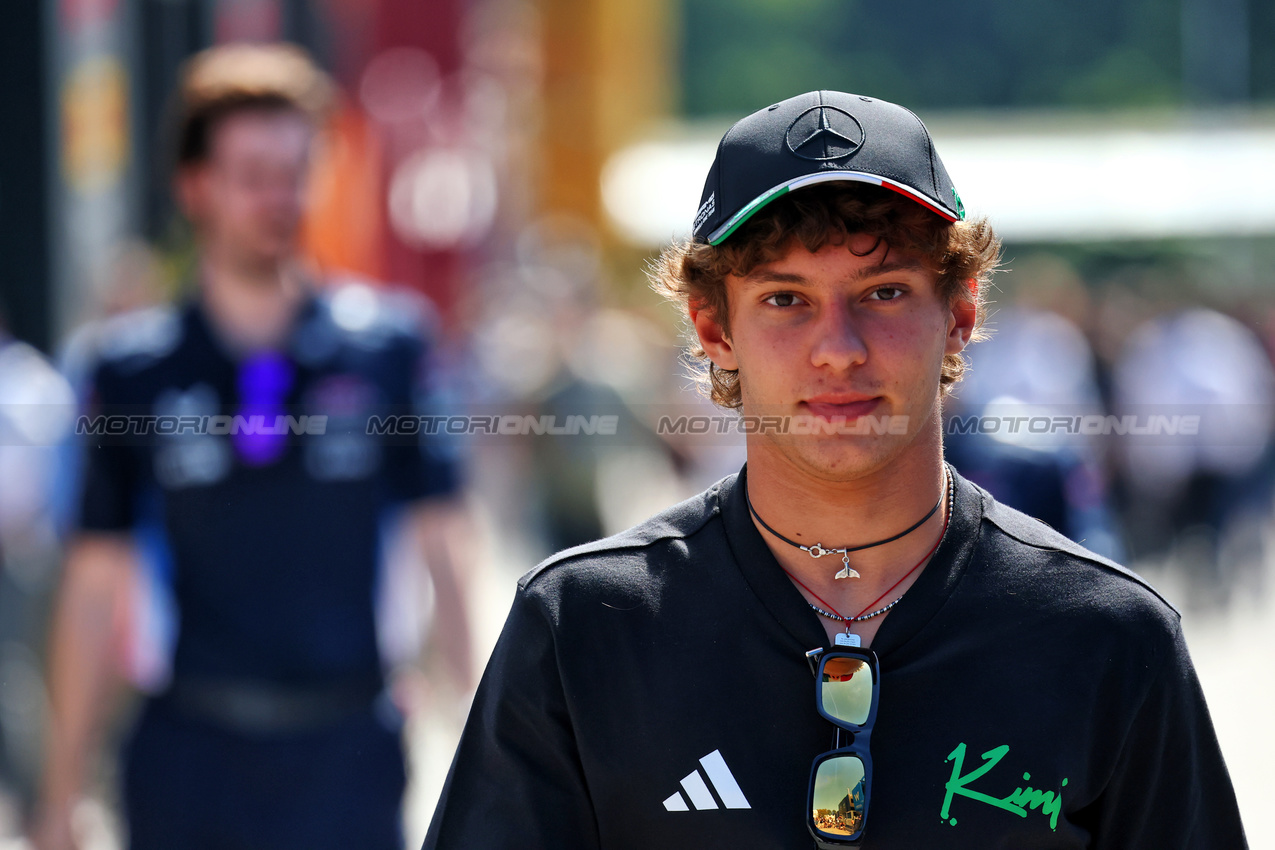 GP ITALIA, Andrea Kimi Antonelli (ITA) Mercedes AMG F1.

04.09.2025. Formula 1 World Championship, Rd 16, Italian Grand Prix, Monza, Italy, Preparation Day.

- www.xpbimages.com, EMail: requests@xpbimages.com © Copyright: Batchelor / XPB Images