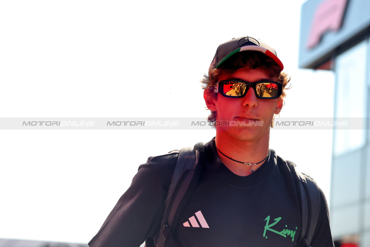 GP ITALIA, Andrea Kimi Antonelli (ITA) Mercedes AMG F1.

04.09.2025. Formula 1 World Championship, Rd 16, Italian Grand Prix, Monza, Italy, Preparation Day.

- www.xpbimages.com, EMail: requests@xpbimages.com © Copyright: Bearne / XPB Images