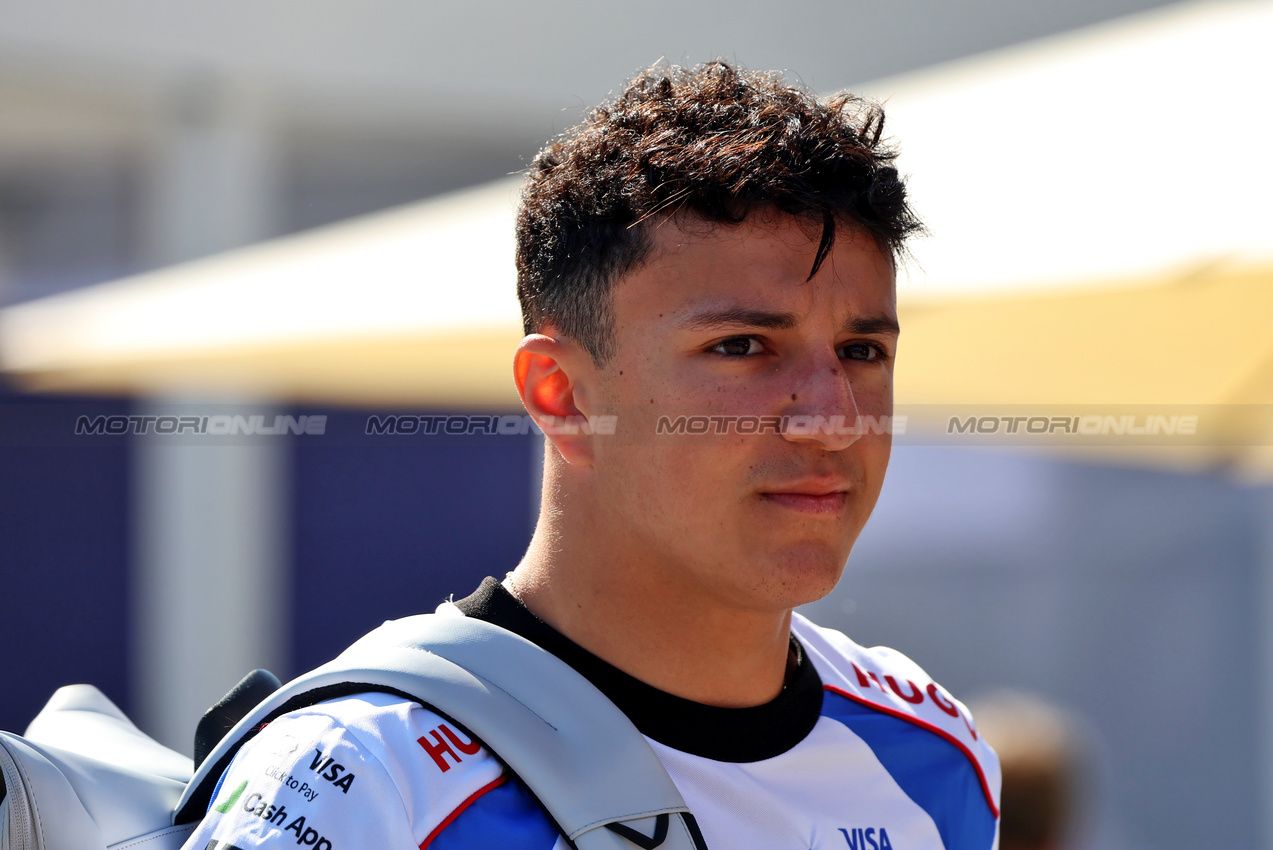 GP ITALIA, Isack Hadjar (FRA) Racing Bulls.

04.09.2025. Formula 1 World Championship, Rd 16, Italian Grand Prix, Monza, Italy, Preparation Day.

 - www.xpbimages.com, EMail: requests@xpbimages.com © Copyright: Rew / XPB Images