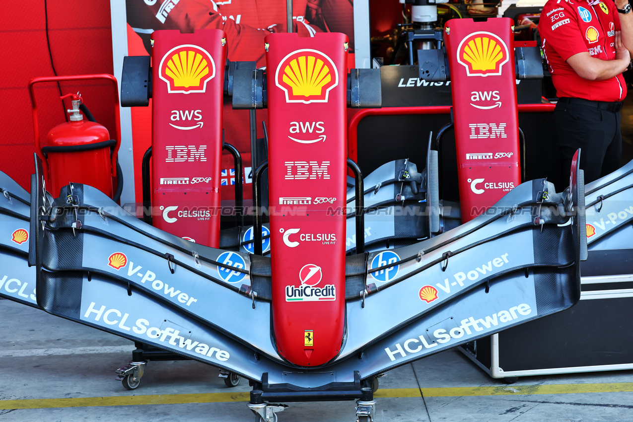 GP ITALIA, Ferrari SF-25 nosecones.

04.09.2025. Formula 1 World Championship, Rd 16, Italian Grand Prix, Monza, Italy, Preparation Day.

- www.xpbimages.com, EMail: requests@xpbimages.com © Copyright: Batchelor / XPB Images