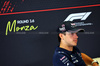 GP ITALIA, Franco Colapinto (ARG) Alpine F1 Team in the FIA Press Conference.

04.09.2025. Formula 1 World Championship, Rd 16, Italian Grand Prix, Monza, Italy, Preparation Day.

- www.xpbimages.com, EMail: requests@xpbimages.com © Copyright: Bearne / XPB Images