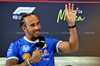 GP ITALIA, Lewis Hamilton (GBR) Ferrari in the FIA Press Conference.

04.09.2025. Formula 1 World Championship, Rd 16, Italian Grand Prix, Monza, Italy, Preparation Day.

- www.xpbimages.com, EMail: requests@xpbimages.com © Copyright: Bearne / XPB Images