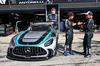GP ITALIA, (L to R): Andrea Kimi Antonelli (ITA) Mercedes AMG F1 e Valtteri Bottas (FIN) Mercedes AMG F1 Reserve Driver with a Mercedes-AMG GT2 W16.

04.09.2025. Formula 1 World Championship, Rd 16, Italian Grand Prix, Monza, Italy, Preparation Day.

- www.xpbimages.com, EMail: requests@xpbimages.com © Copyright: Batchelor / XPB Images