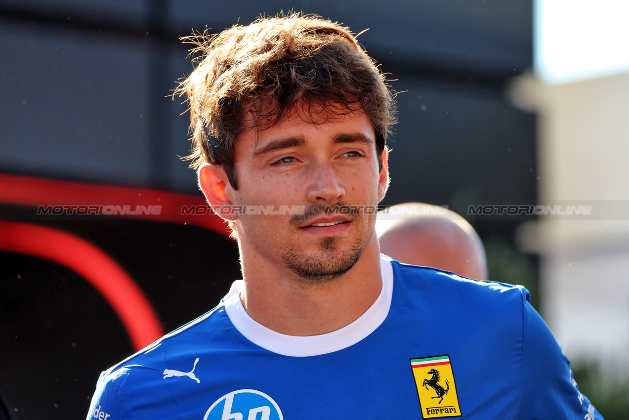 GP ITALIA, Charles Leclerc (MON) Ferrari.

06.09.2025. Formula 1 World Championship, Rd 16, Italian Grand Prix, Monza, Italy, Qualifiche Day.

 - www.xpbimages.com, EMail: requests@xpbimages.com © Copyright: Rew / XPB Images