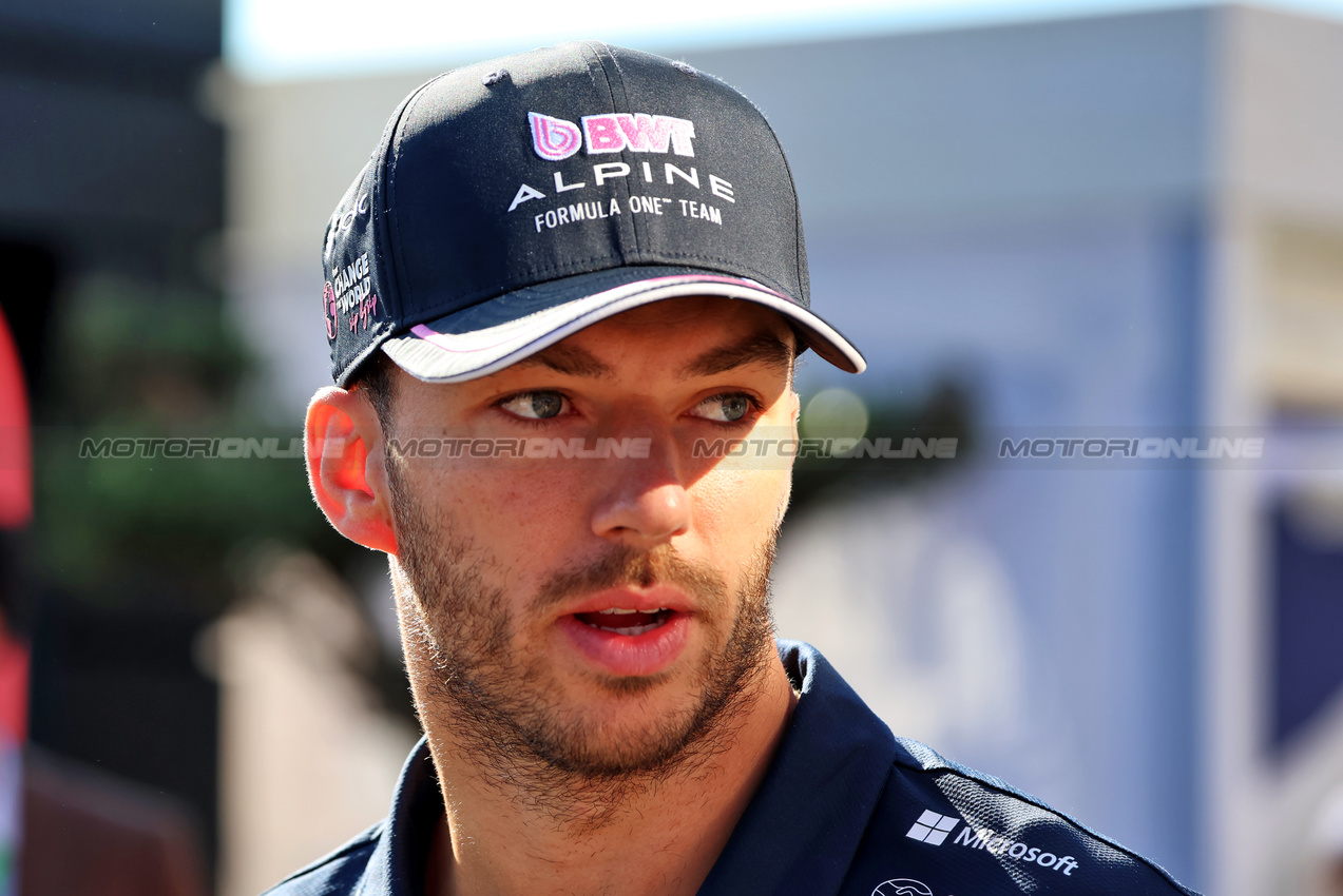 GP ITALIA, Pierre Gasly (FRA) Alpine F1 Team.
06.09.2025. Formula 1 World Championship, Rd 16, Italian Grand Prix, Monza, Italy, Qualifiche Day.
- www.xpbimages.com, EMail: requests@xpbimages.com © Copyright: Rew / XPB Images