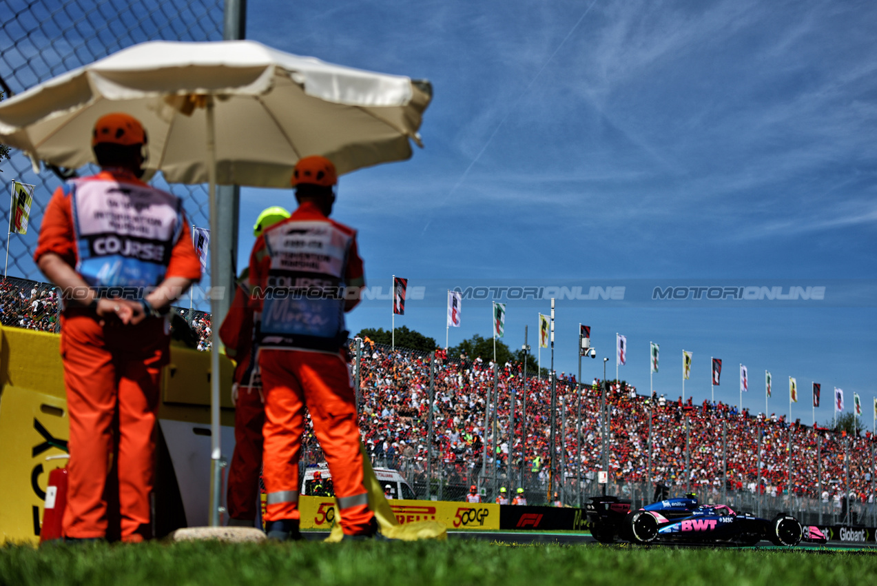 GP ITALIA, Franco Colapinto (ARG) Alpine F1 Team A525.
06.09.2025. Formula 1 World Championship, Rd 16, Italian Grand Prix, Monza, Italy, Qualifiche Day.
- www.xpbimages.com, EMail: requests@xpbimages.com © Copyright: Charniaux / XPB Images