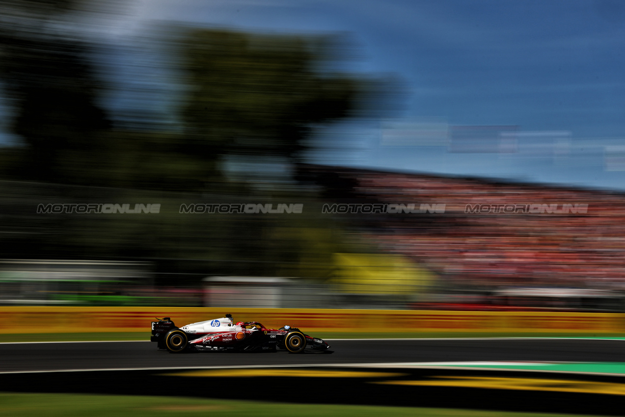 GP ITALIA, Charles Leclerc (MON) Ferrari SF-25.
06.09.2025. Formula 1 World Championship, Rd 16, Italian Grand Prix, Monza, Italy, Qualifiche Day.
- www.xpbimages.com, EMail: requests@xpbimages.com © Copyright: Charniaux / XPB Images