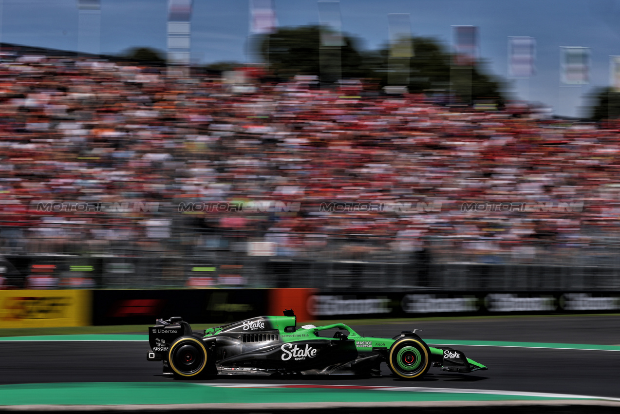 GP ITALIA, Nico Hulkenberg (GER) Sauber C45.

06.09.2025. Formula 1 World Championship, Rd 16, Italian Grand Prix, Monza, Italy, Qualifiche Day.

- www.xpbimages.com, EMail: requests@xpbimages.com © Copyright: Charniaux / XPB Images