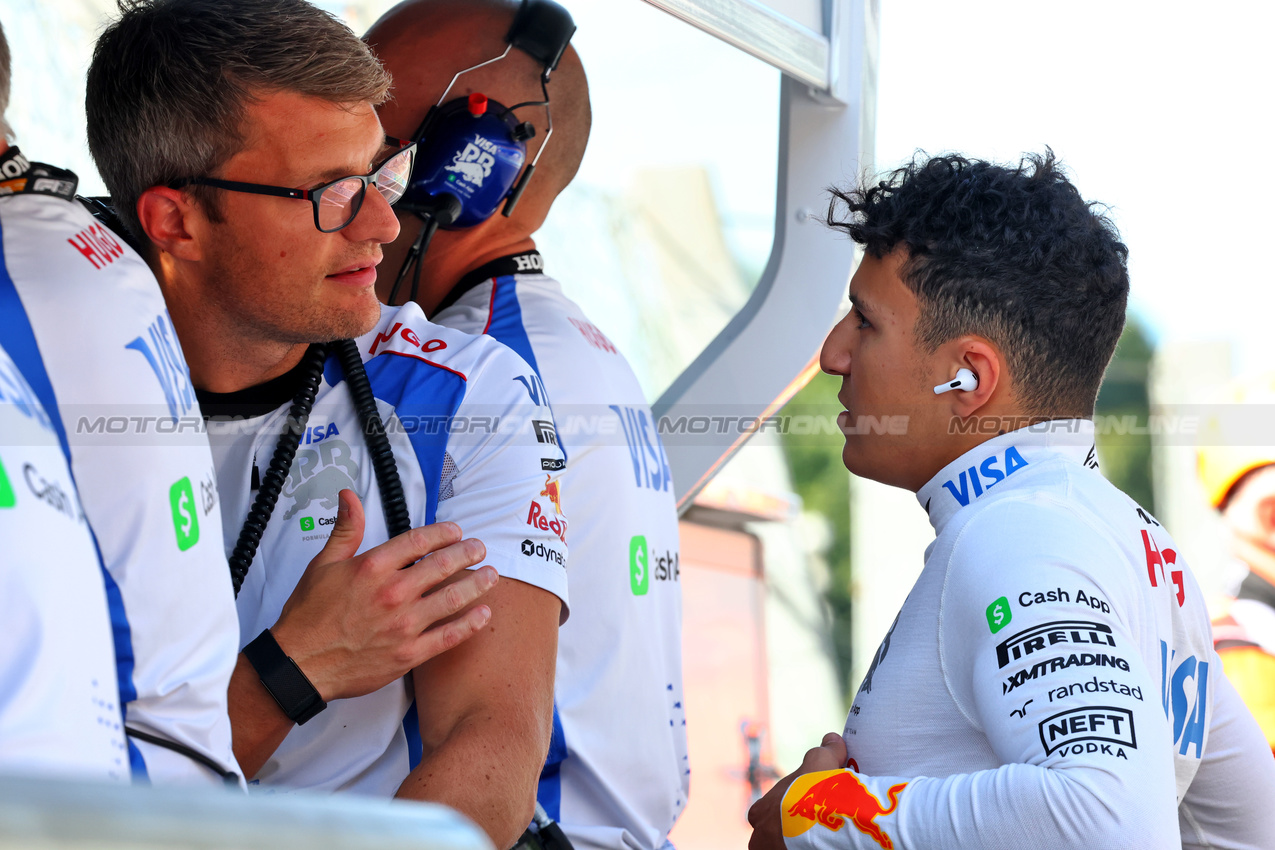 GP ITALIA, Isack Hadjar (FRA) Racing Bulls.

06.09.2025. Formula 1 World Championship, Rd 16, Italian Grand Prix, Monza, Italy, Qualifiche Day.

- www.xpbimages.com, EMail: requests@xpbimages.com © Copyright: Batchelor / XPB Images