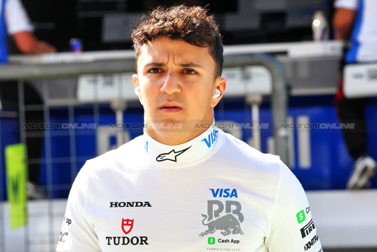 GP ITALIA, Isack Hadjar (FRA) Racing Bulls.
06.09.2025. Formula 1 World Championship, Rd 16, Italian Grand Prix, Monza, Italy, Qualifiche Day.
- www.xpbimages.com, EMail: requests@xpbimages.com © Copyright: Batchelor / XPB Images