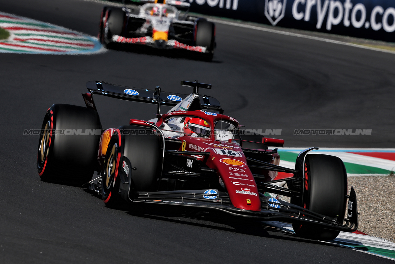 GP ITALIA, Charles Leclerc (MON) Ferrari SF-25.

06.09.2025. Formula 1 World Championship, Rd 16, Italian Grand Prix, Monza, Italy, Qualifiche Day.

- www.xpbimages.com, EMail: requests@xpbimages.com © Copyright: Charniaux / XPB Images
