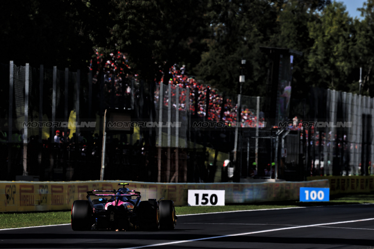 GP ITALIA, Franco Colapinto (ARG) Alpine F1 Team A525.
06.09.2025. Formula 1 World Championship, Rd 16, Italian Grand Prix, Monza, Italy, Qualifiche Day.
- www.xpbimages.com, EMail: requests@xpbimages.com © Copyright: Charniaux / XPB Images