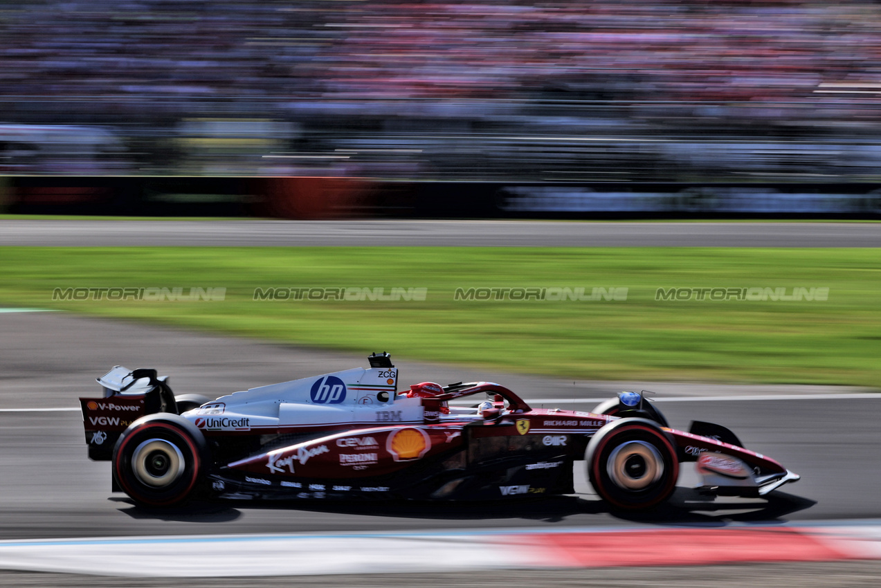 GP ITALIA, Charles Leclerc (MON) Ferrari SF-25.
06.09.2025. Formula 1 World Championship, Rd 16, Italian Grand Prix, Monza, Italy, Qualifiche Day.
- www.xpbimages.com, EMail: requests@xpbimages.com © Copyright: Rew / XPB Images