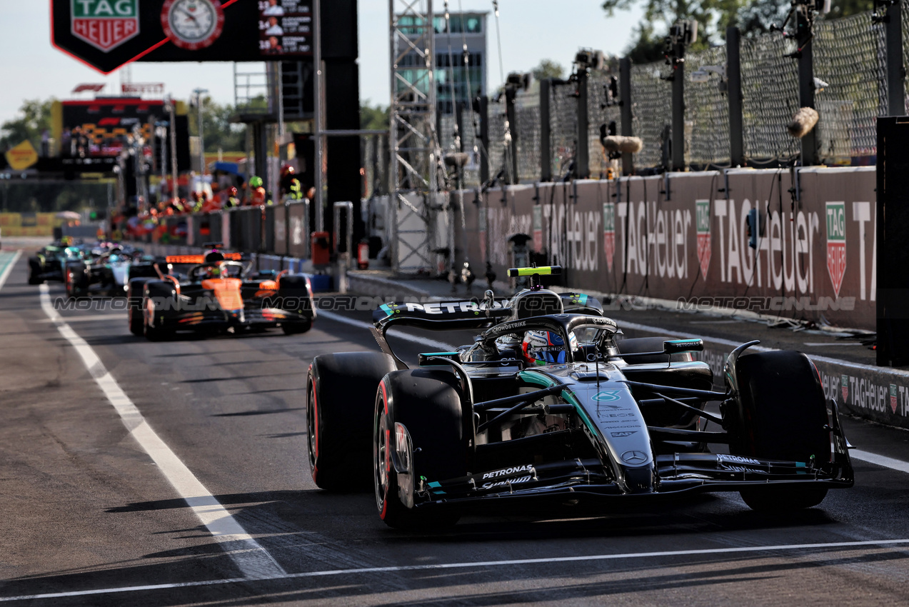 GP ITALIA, Andrea Kimi Antonelli (ITA) Mercedes AMG F1 W16.

06.09.2025. Formula 1 World Championship, Rd 16, Italian Grand Prix, Monza, Italy, Qualifiche Day.

 - www.xpbimages.com, EMail: requests@xpbimages.com © Copyright: Rew / XPB Images