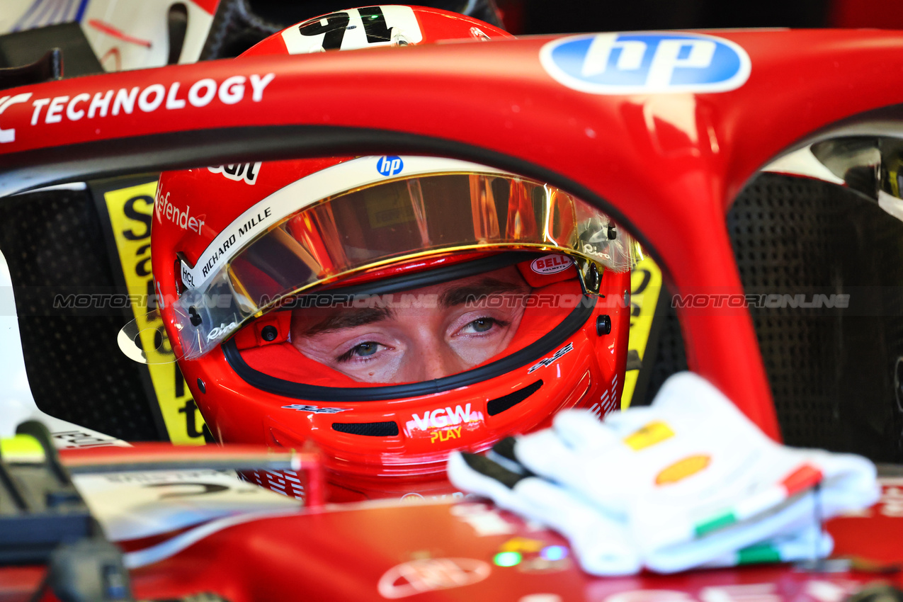 GP ITALIA, Charles Leclerc (MON) Ferrari SF-25.

06.09.2025. Formula 1 World Championship, Rd 16, Italian Grand Prix, Monza, Italy, Qualifiche Day.

- www.xpbimages.com, EMail: requests@xpbimages.com © Copyright: Batchelor / XPB Images