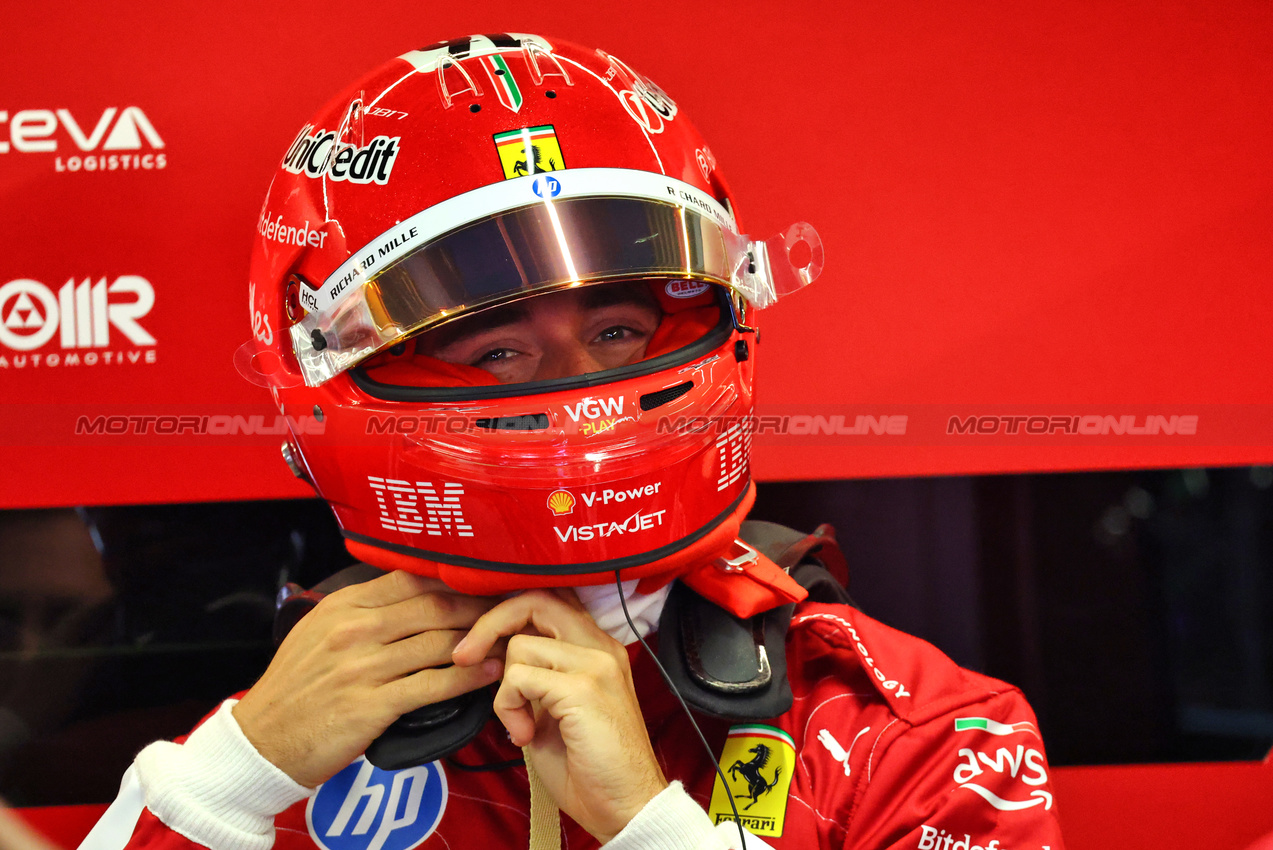 GP ITALIA, Charles Leclerc (MON) Ferrari.

06.09.2025. Formula 1 World Championship, Rd 16, Italian Grand Prix, Monza, Italy, Qualifiche Day.

- www.xpbimages.com, EMail: requests@xpbimages.com © Copyright: Batchelor / XPB Images