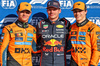 GP ITALIA, Qualifiche top three in parc ferme (L to R): Lando Norris (GBR) McLaren, second; Max Verstappen (NLD) Red Bull Racing, pole position; Oscar Piastri (AUS) McLaren, third.

06.09.2025. Formula 1 World Championship, Rd 16, Italian Grand Prix, Monza, Italy, Qualifiche Day.

- www.xpbimages.com, EMail: requests@xpbimages.com © Copyright: Batchelor / XPB Images