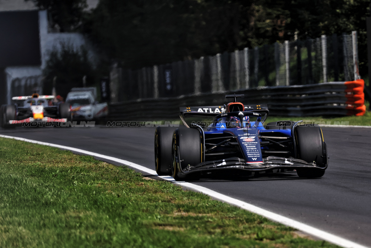 GP ITALIA, Alexander Albon (THA) Atlassian Williams Racing FW47.

05.09.2025. Formula 1 World Championship, Rd 16, Italian Grand Prix, Monza, Italy, Practice Day.

- www.xpbimages.com, EMail: requests@xpbimages.com © Copyright: Bearne / XPB Images