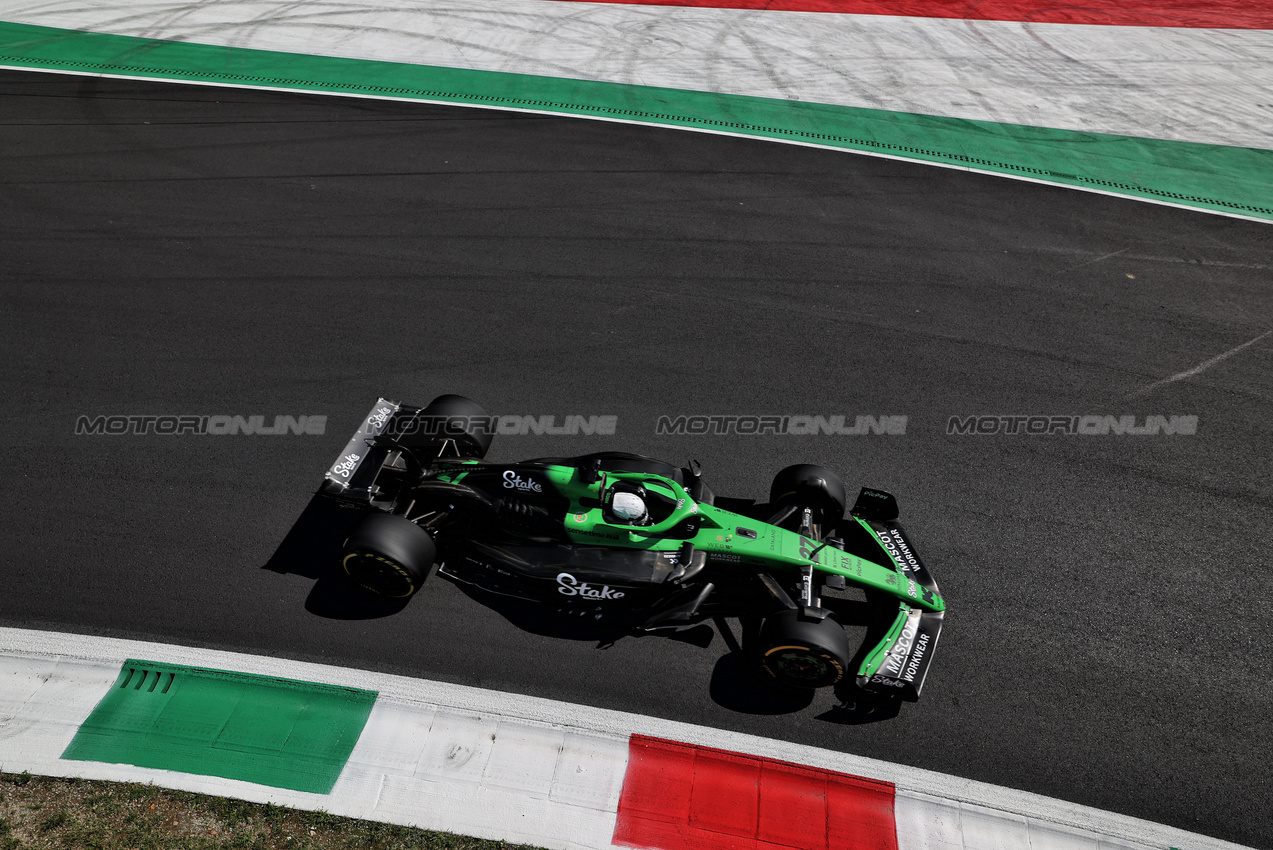 GP ITALIA, Nico Hulkenberg (GER) Sauber C45.

05.09.2025. Formula 1 World Championship, Rd 16, Italian Grand Prix, Monza, Italy, Practice Day.

 - www.xpbimages.com, EMail: requests@xpbimages.com © Copyright: Rew / XPB Images