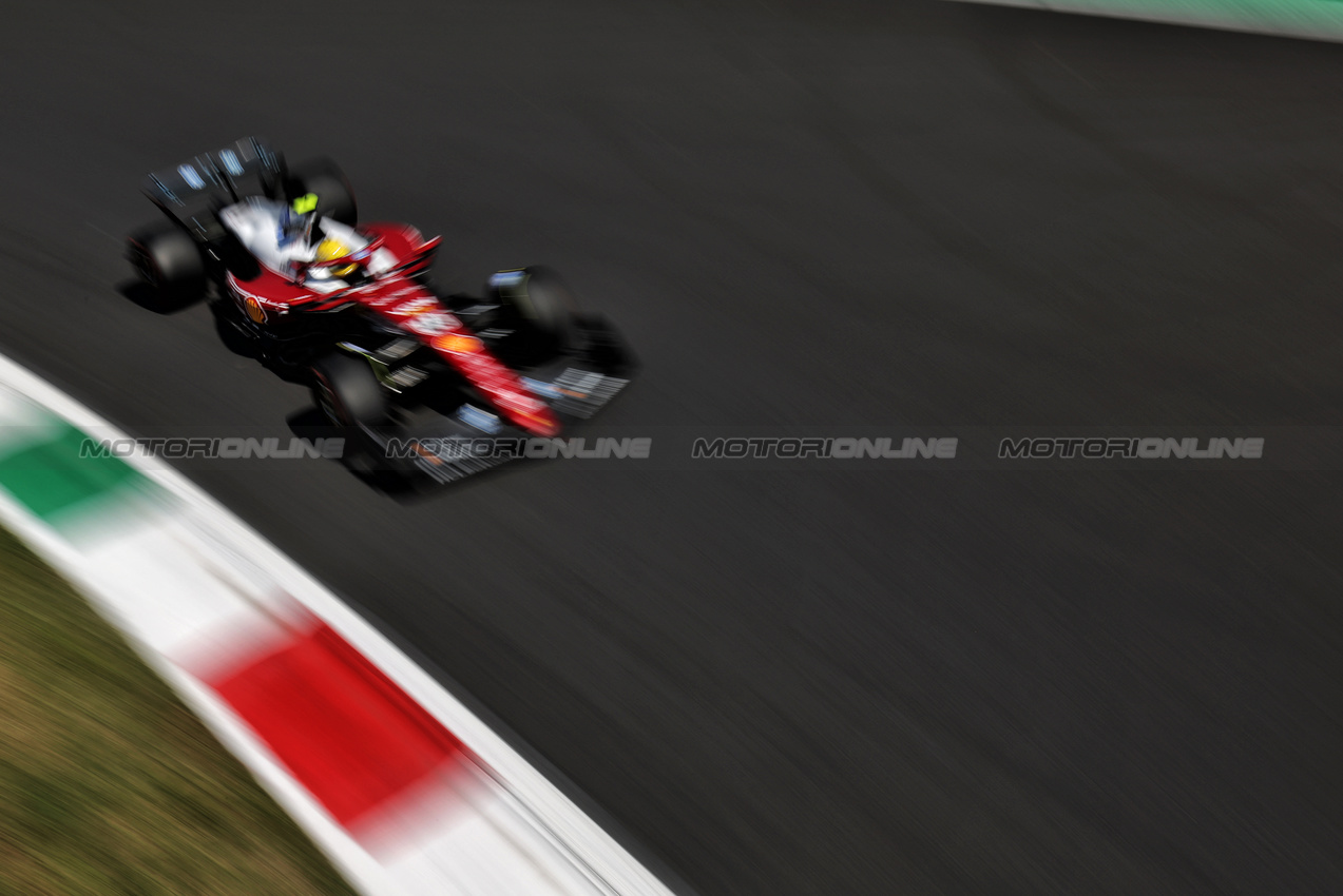 GP ITALIA, Lewis Hamilton (GBR) Ferrari SF-25.
05.09.2025. Formula 1 World Championship, Rd 16, Italian Grand Prix, Monza, Italy, Practice Day.
- www.xpbimages.com, EMail: requests@xpbimages.com © Copyright: Rew / XPB Images