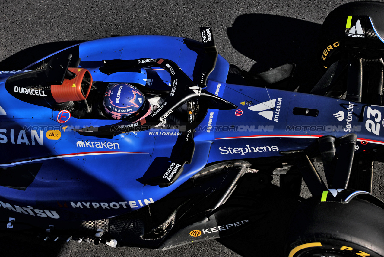 GP ITALIA, Alexander Albon (THA) Atlassian Williams Racing FW47.

05.09.2025. Formula 1 World Championship, Rd 16, Italian Grand Prix, Monza, Italy, Practice Day.

- www.xpbimages.com, EMail: requests@xpbimages.com © Copyright: Bearne / XPB Images