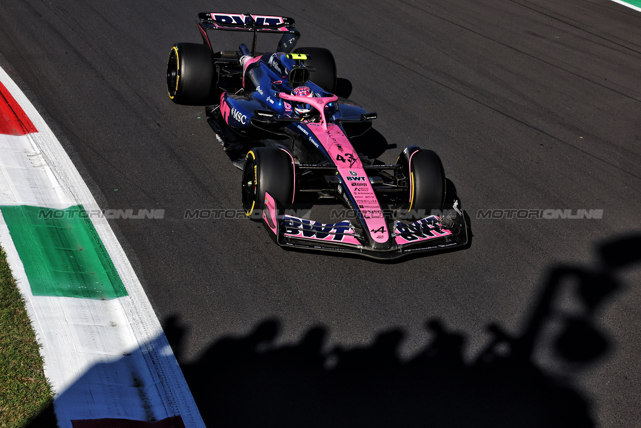 GP ITALIA, Franco Colapinto (ARG) Alpine F1 Team A525.

05.09.2025. Formula 1 World Championship, Rd 16, Italian Grand Prix, Monza, Italy, Practice Day.

- www.xpbimages.com, EMail: requests@xpbimages.com © Copyright: Bearne / XPB Images