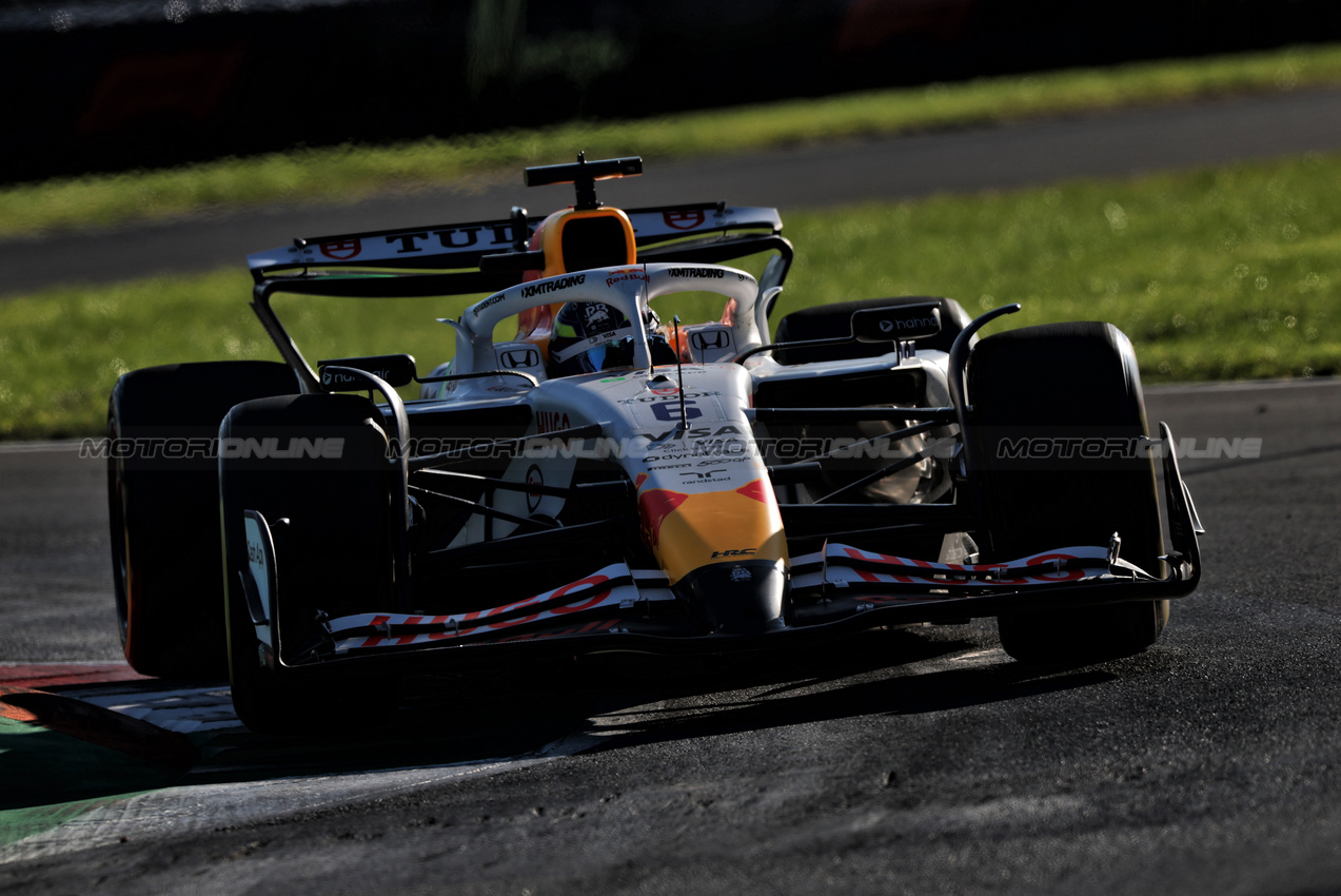 GP ITALIA, Isack Hadjar (FRA) Racing Bulls VCARB 02.

05.09.2025. Formula 1 World Championship, Rd 16, Italian Grand Prix, Monza, Italy, Practice Day.

- www.xpbimages.com, EMail: requests@xpbimages.com © Copyright: Charniaux / XPB Images
