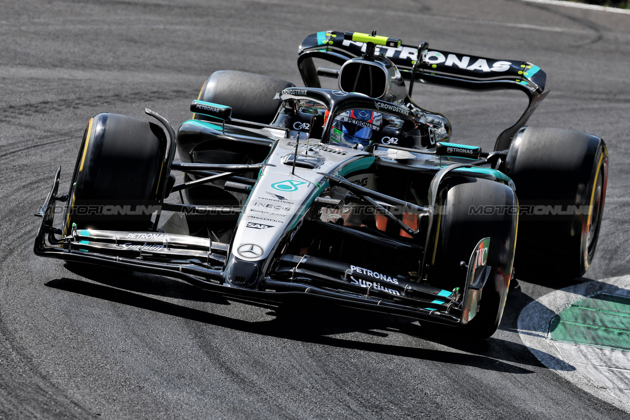GP ITALIA, Andrea Kimi Antonelli (ITA) Mercedes AMG F1 W16.

05.09.2025. Formula 1 World Championship, Rd 16, Italian Grand Prix, Monza, Italy, Practice Day.

- www.xpbimages.com, EMail: requests@xpbimages.com © Copyright: Charniaux / XPB Images