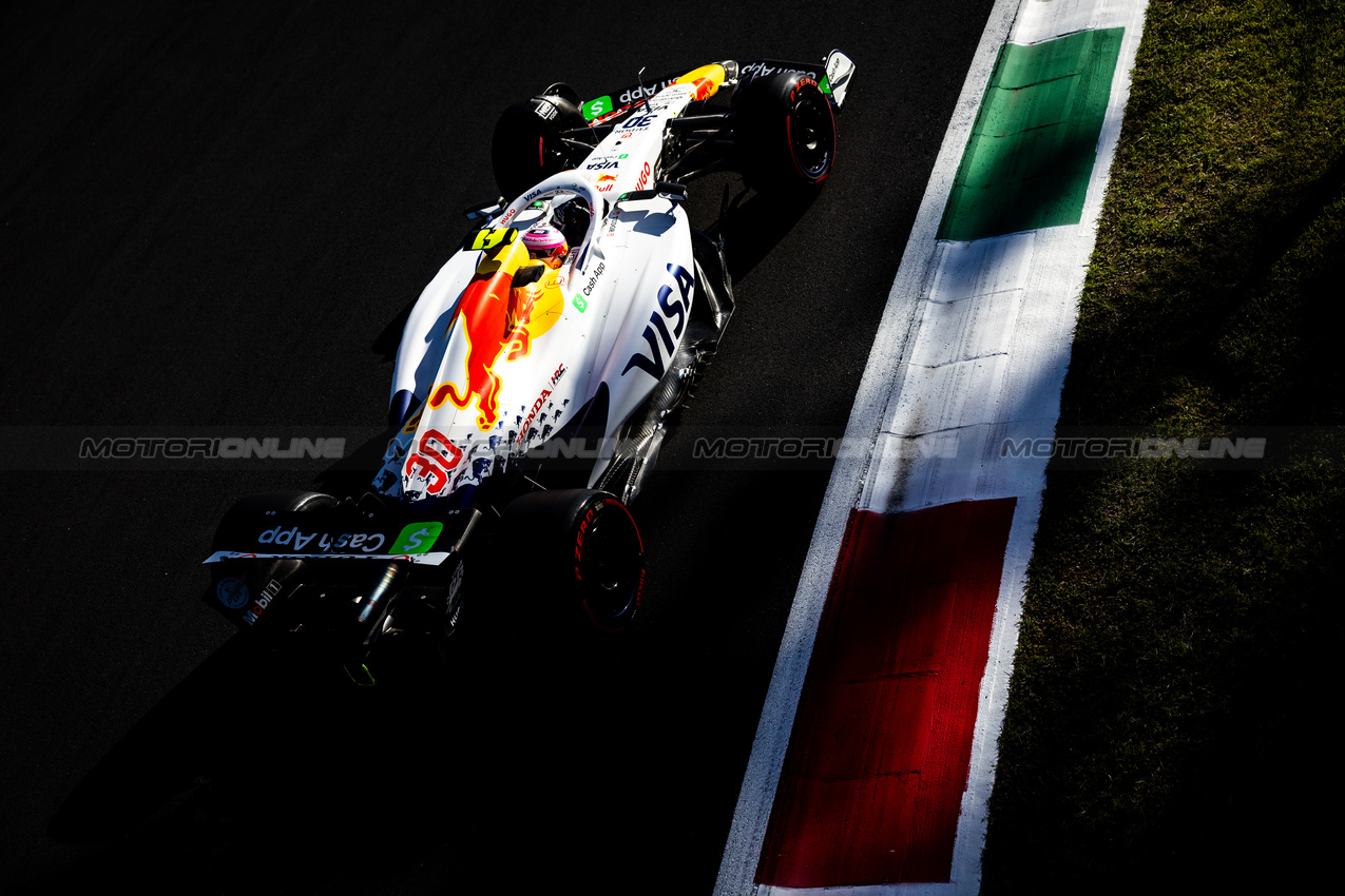 GP ITALIA, Liam Lawson (NZL) Racing Bulls VCARB 02.

05.09.2025. Formula 1 World Championship, Rd 16, Italian Grand Prix, Monza, Italy, Practice Day.

- www.xpbimages.com, EMail: requests@xpbimages.com © Copyright: Bearne / XPB Images