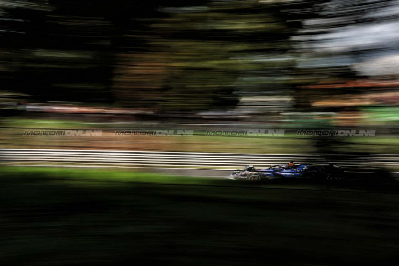 GP ITALIA, Alexander Albon (THA) Atlassian Williams Racing FW47.

05.09.2025. Formula 1 World Championship, Rd 16, Italian Grand Prix, Monza, Italy, Practice Day.

- www.xpbimages.com, EMail: requests@xpbimages.com © Copyright: Bearne / XPB Images