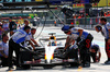 GP ITALIA, Isack Hadjar (FRA) Racing Bulls VCARB 02 in the pits.

05.09.2025. Formula 1 World Championship, Rd 16, Italian Grand Prix, Monza, Italy, Practice Day.

- www.xpbimages.com, EMail: requests@xpbimages.com © Copyright: Batchelor / XPB Images