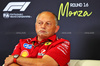 GP ITALIA, Frederic Vasseur (FRA) Ferrari Team Principal in the FIA Press Conference.

05.09.2025. Formula 1 World Championship, Rd 16, Italian Grand Prix, Monza, Italy, Practice Day.

- www.xpbimages.com, EMail: requests@xpbimages.com © Copyright: Charniaux / XPB Images