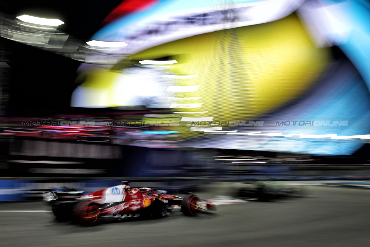 GP LAS VEGAS, Charles Leclerc (MON) Ferrari SF-25.

20.11.2025. Formula 1 World Championship, Rd 22, Las Vegas Grand Prix, Las Vegas, Nevada, USA, Practice Day

- www.xpbimages.com, EMail: requests@xpbimages.com © Copyright: Bearne / XPB Images