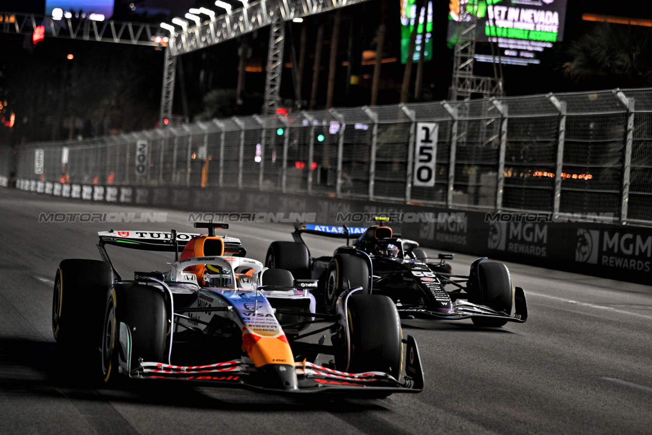 GP LAS VEGAS, Isack Hadjar (FRA) Racing Bulls VCARB 02.

20.11.2025. Formula 1 World Championship, Rd 22, Las Vegas Grand Prix, Las Vegas, Nevada, USA, Practice Day

- www.xpbimages.com, EMail: requests@xpbimages.com © Copyright: Price	/ XPB Images