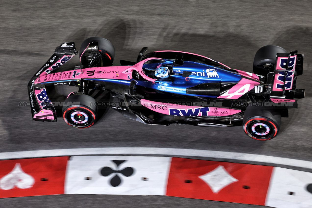 GP LAS VEGAS, Pierre Gasly (FRA) Alpine F1 Team A525.
20.11.2025. Formula 1 World Championship, Rd 22, Las Vegas Grand Prix, Las Vegas, Nevada, USA, Practice Day
- www.xpbimages.com, EMail: requests@xpbimages.com © Copyright: Bearne / XPB Images