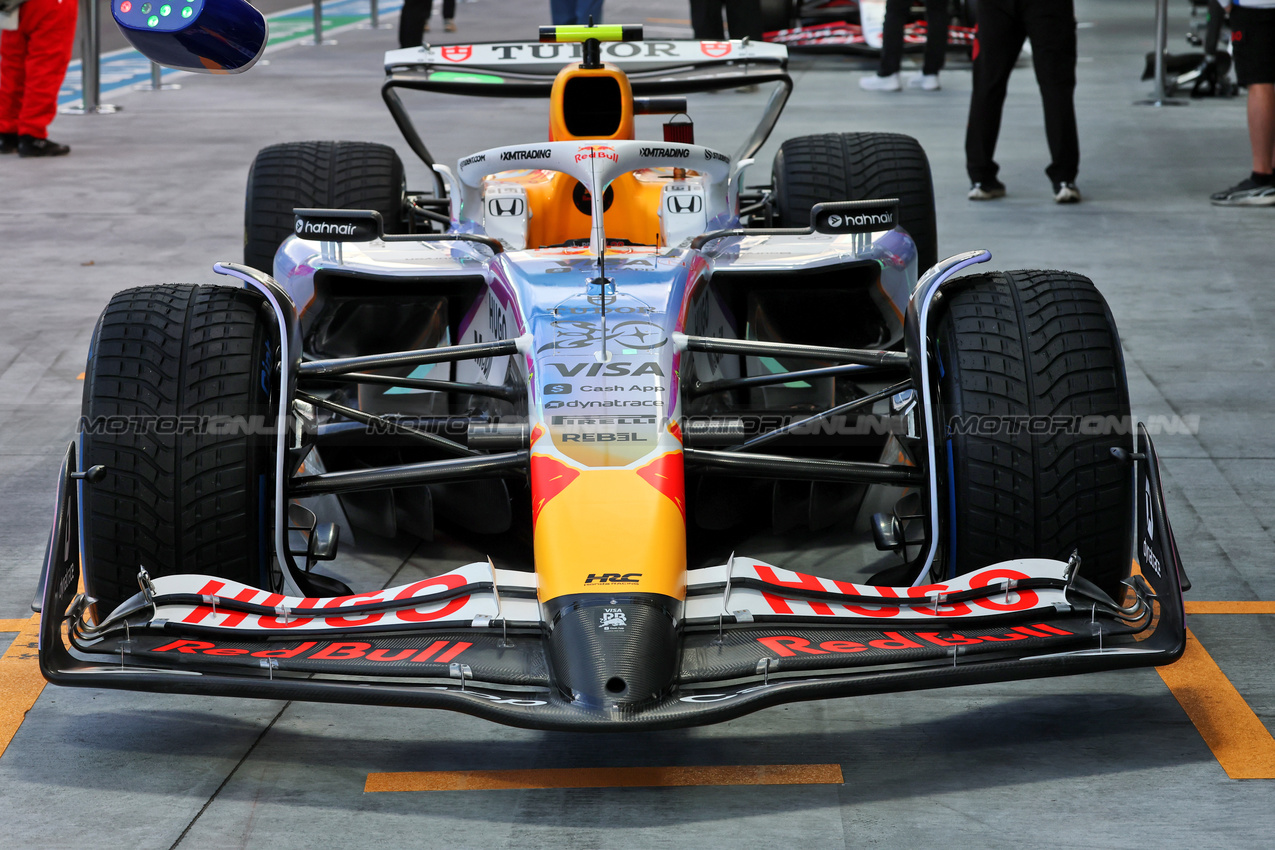 GP LAS VEGAS, Racing Bulls VCARB 02.

20.11.2025. Formula 1 World Championship, Rd 22, Las Vegas Grand Prix, Las Vegas, Nevada, USA, Practice Day

- www.xpbimages.com, EMail: requests@xpbimages.com © Copyright: Batchelor / XPB Images