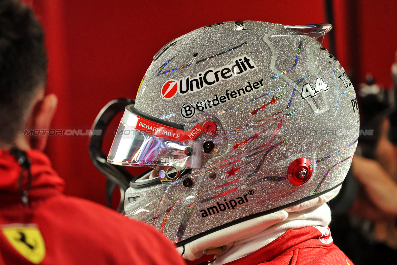 GP LAS VEGAS, Lewis Hamilton (GBR) Ferrari.
20.11.2025. Formula 1 World Championship, Rd 22, Las Vegas Grand Prix, Las Vegas, Nevada, USA, Practice Day
- www.xpbimages.com, EMail: requests@xpbimages.com © Copyright: Batchelor / XPB Images