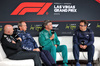 GP LAS VEGAS, (L to R): Simone Resta (ITA) Mercedes AMG F1 Strategic Development Director; Paul Monaghan (GBR) Red Bull Racing Chief Engineer; Andrea Stella (ITA) McLaren Team Principal; e Nicolas Todt (FRA) Driver Manager in the FIA Press Conference.
20.11.2025. Formula 1 World Championship, Rd 22, Las Vegas Grand Prix, Las Vegas, Nevada, USA, Practice Day
- www.xpbimages.com, EMail: requests@xpbimages.com © Copyright: Moy / XPB Images