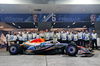 GP LAS VEGAS, (L to R): Liam Lawson (NZL) Racing Bulls; Alan Permane (GBR) Racing Bulls Team Principal; Peter Bayer (AUT) Racing Bulls Chief Executive Officer; e Isack Hadjar (FRA) Racing Bulls with the team at la Racing Bulls VCARB 02 livery reveal group photograph.
19.11.2025. Formula 1 World Championship, Rd 22, Las Vegas Grand Prix, Las Vegas, Nevada, USA, Preparation Day.
- www.xpbimages.com, EMail: requests@xpbimages.com © Copyright: Batchelor / XPB Images