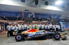 GP LAS VEGAS, (L to R): Liam Lawson (NZL) Racing Bulls; Alan Permane (GBR) Racing Bulls Team Principal; Peter Bayer (AUT) Racing Bulls Chief Executive Officer; e Isack Hadjar (FRA) Racing Bulls with the team at a Racing Bulls VCARB 02 livery reveal group photograph.

19.11.2025. Formula 1 World Championship, Rd 22, Las Vegas Grand Prix, Las Vegas, Nevada, USA, Preparation Day.

- www.xpbimages.com, EMail: requests@xpbimages.com © Copyright: Batchelor / XPB Images