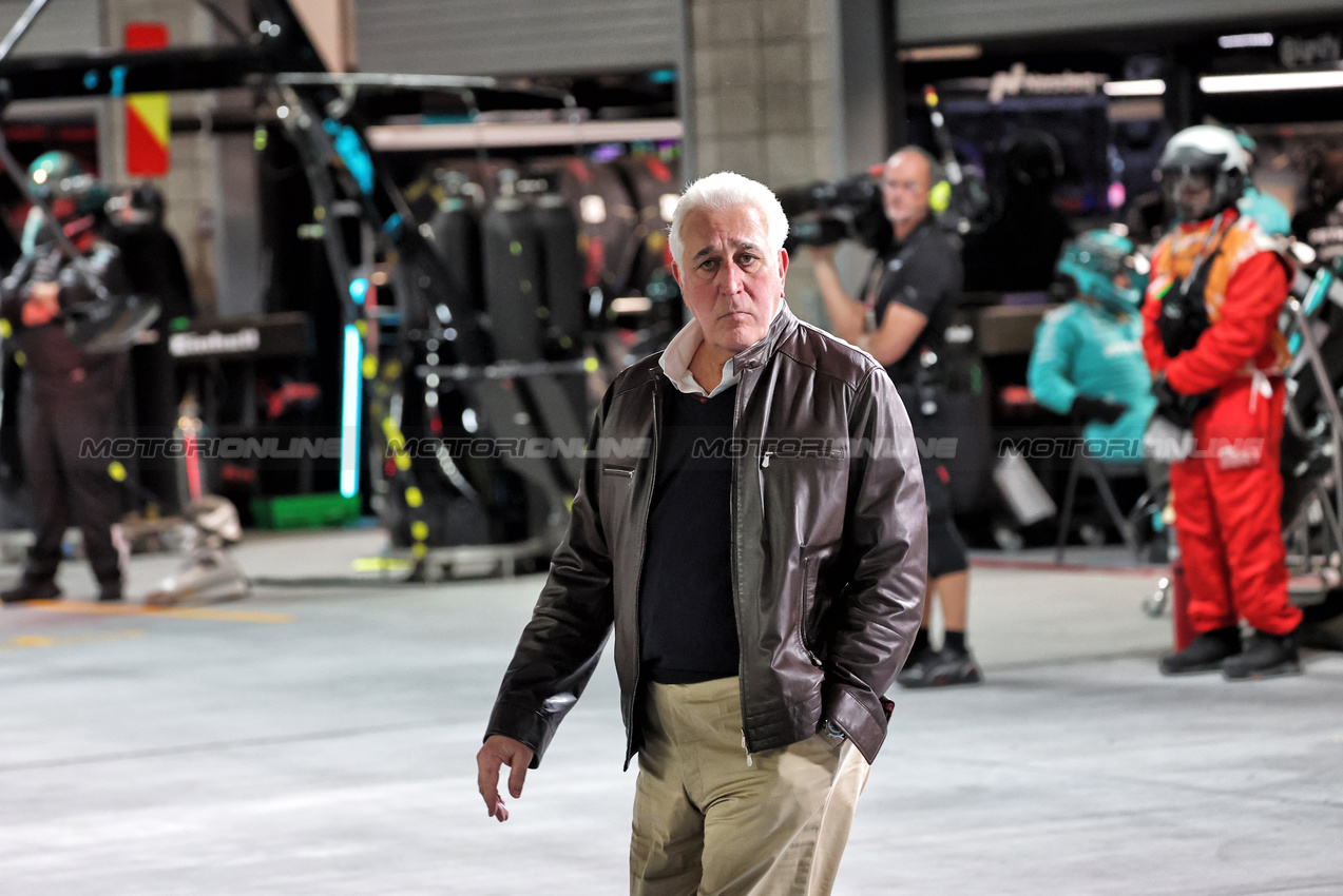 GP LAS VEGAS, Lawrence Stroll (CDN) Aston Martin F1 Team Investor.

22.11.2025. Formula 1 World Championship, Rd 22, Las Vegas Grand Prix, Las Vegas, Nevada, USA, Gara Day.

- www.xpbimages.com, EMail: requests@xpbimages.com © Copyright: Batchelor / XPB Images