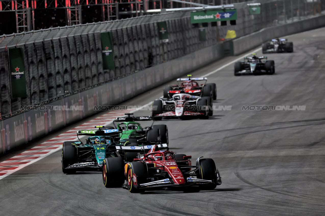 GP LAS VEGAS, Charles Leclerc (MON) Ferrari SF-25.

22.11.2025. Formula 1 World Championship, Rd 22, Las Vegas Grand Prix, Las Vegas, Nevada, USA, Gara Day.

- www.xpbimages.com, EMail: requests@xpbimages.com © Copyright: Batchelor / XPB Images
