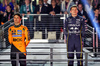 GP LAS VEGAS, (L to R): Second placed Lando Norris (GBR) McLaren e vincitore Max Verstappen (NLD) Red Bull Racing on the podium.

22.11.2025. Formula 1 World Championship, Rd 22, Las Vegas Grand Prix, Las Vegas, Nevada, USA, Gara Day.

- www.xpbimages.com, EMail: requests@xpbimages.com © Copyright: Charniaux / XPB Images