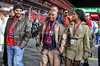 GP LAS VEGAS, (L to R): Jay Shetty (GBR) Author with Cynthia Erivo (GBR) Actress on the grid. 

22.11.2025. Formula 1 World Championship, Rd 22, Las Vegas Grand Prix, Las Vegas, Nevada, USA, Gara Day.

- www.xpbimages.com, EMail: requests@xpbimages.com © Copyright: Moy / XPB Images